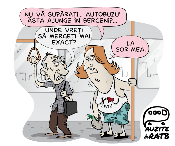 caricaturi - auzite in RATB-20