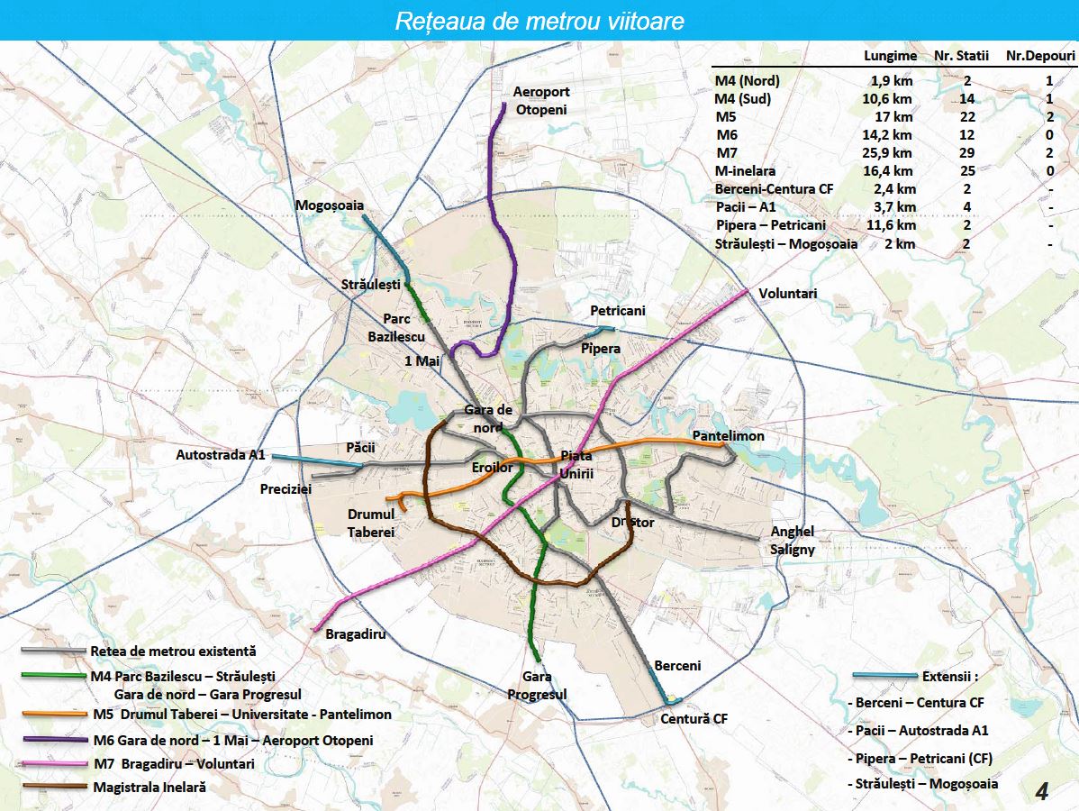 plan metrou 2013