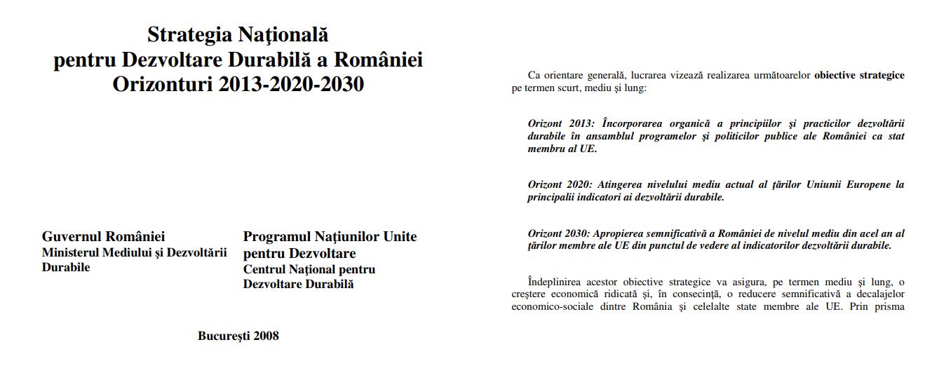 SNDD 2008 Orizonturi 2013-2020-2030