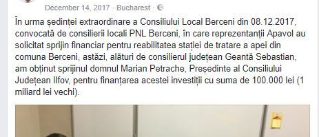 cji bani 2017 dec - 100 000 lei pt Apavol