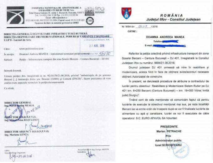 DJ401 - petitie ONG - 2018 AUG - raspunsuri CNAIR si CJI - de doi lei