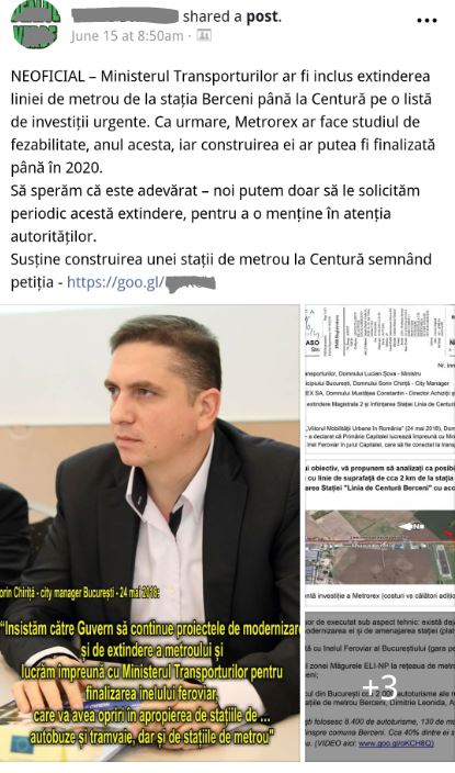 ong - avant de iulie - instiintari neoficiale din acte oficiale