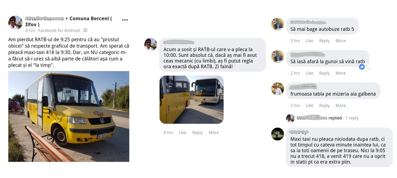 Civilizatie: vezi interesul comun (parcarile, banda biciclete si RATB ...